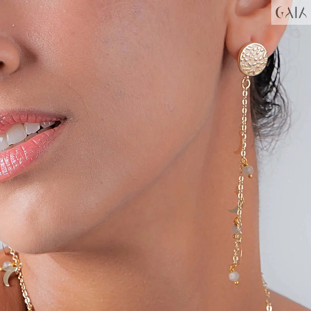 Labradorite Earrings - GAIA - Jewellery Store