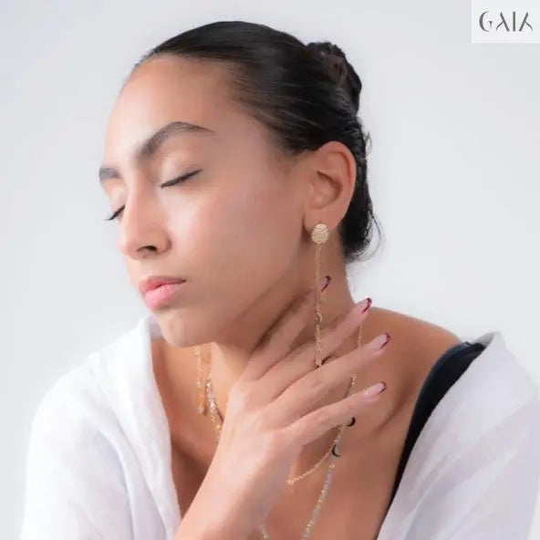 Labradorite Earrings - GAIA Global