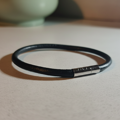 Leather Orbit bracelet