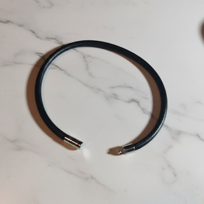 Leather Orbit bracelet