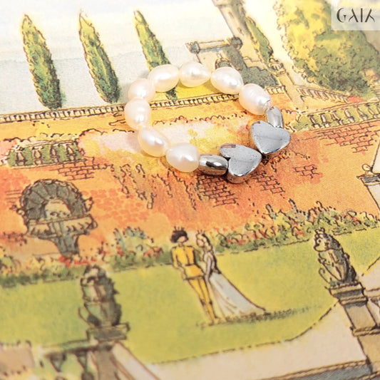 Love Pearl Ring - GAIA - Jewellery Store