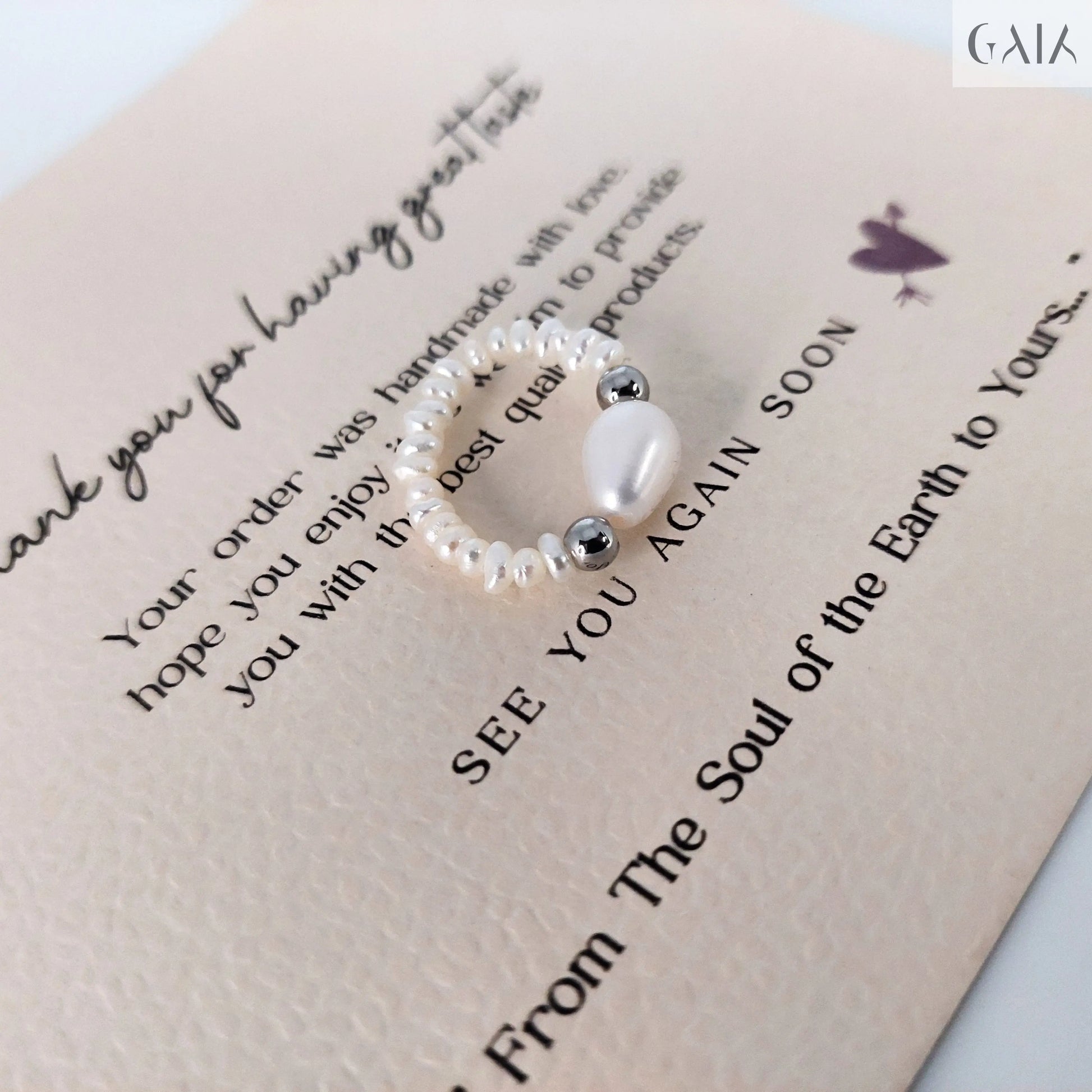 Luxury Pearl Ring GAIA 499.99 Rings GAIA