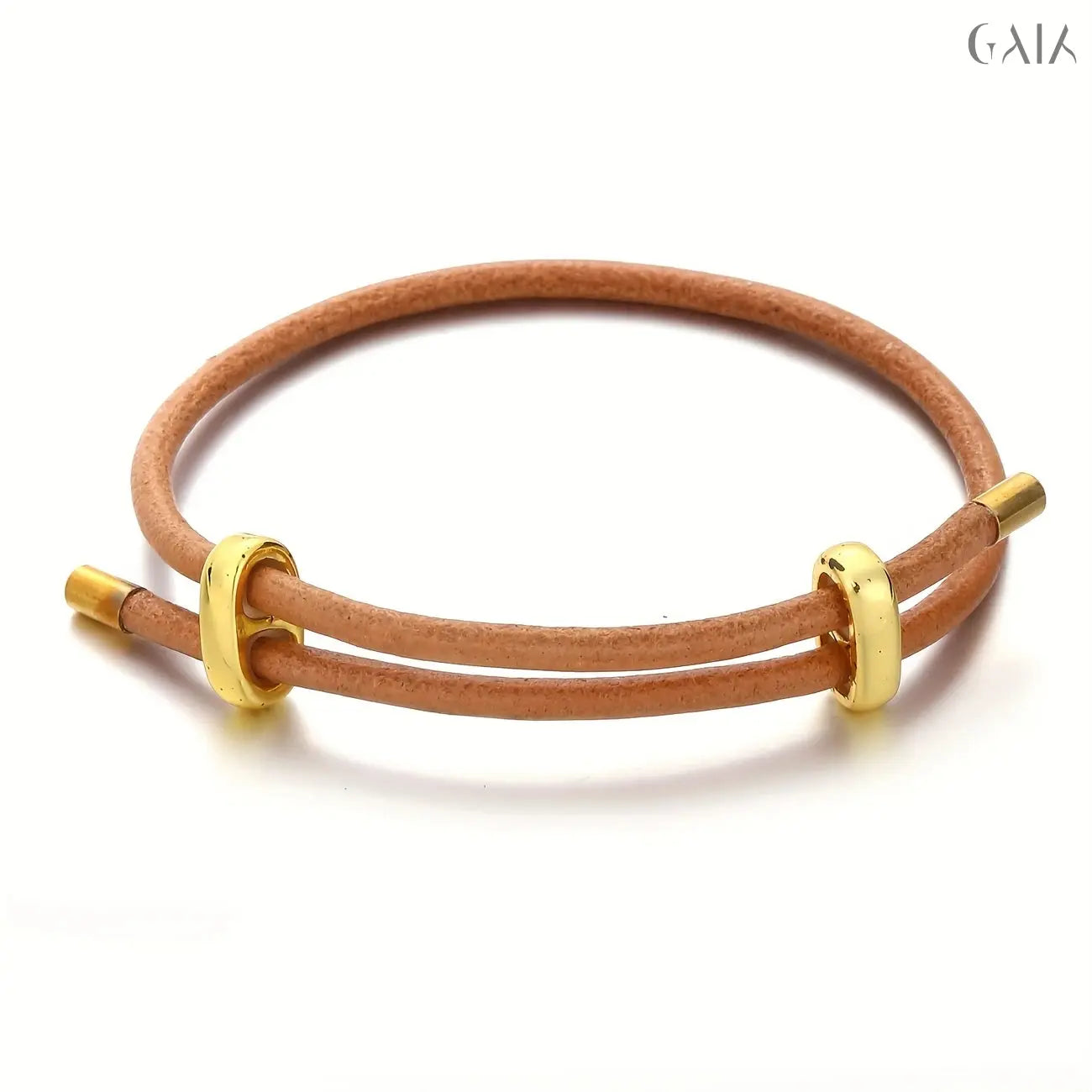 Minimal Leather Bracelet - GAIA Global