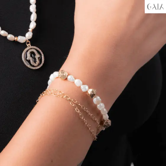 Moon Pearl Bracelet - GAIA Global