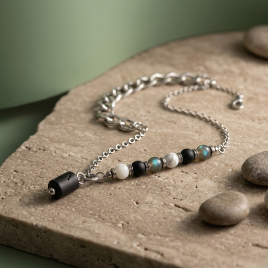 Moonstone Charm Necklace