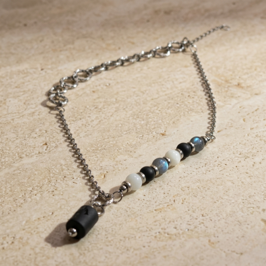Moonstone Charm Necklace