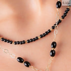 Natural Black Tourmaline Necklace - GAIA Global