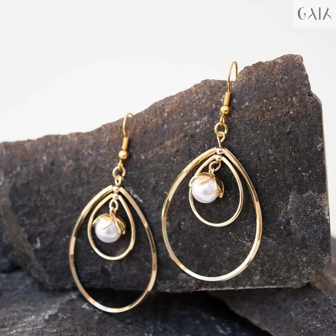 Natural Pearl Earrings - GAIA Global