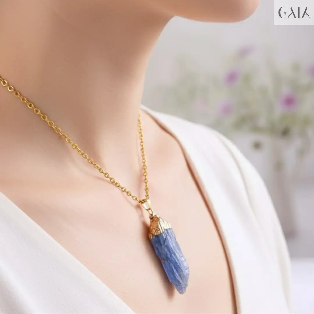 Natural Raw Crystal Necklace Jewelry Designers  Necklace GAIA