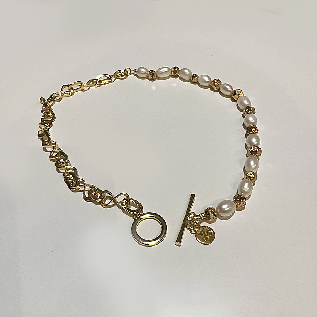 Golden Pearl Necklace - GAIA Global