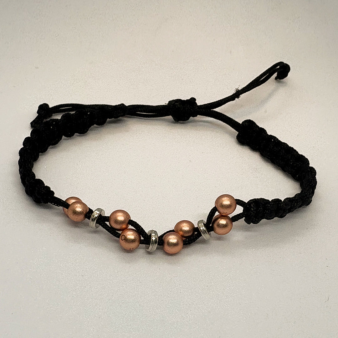 Gold & Black hematite Bracelet