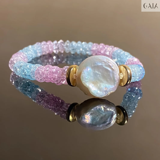 Crystal with Pearl Bracelet - GAIA Global