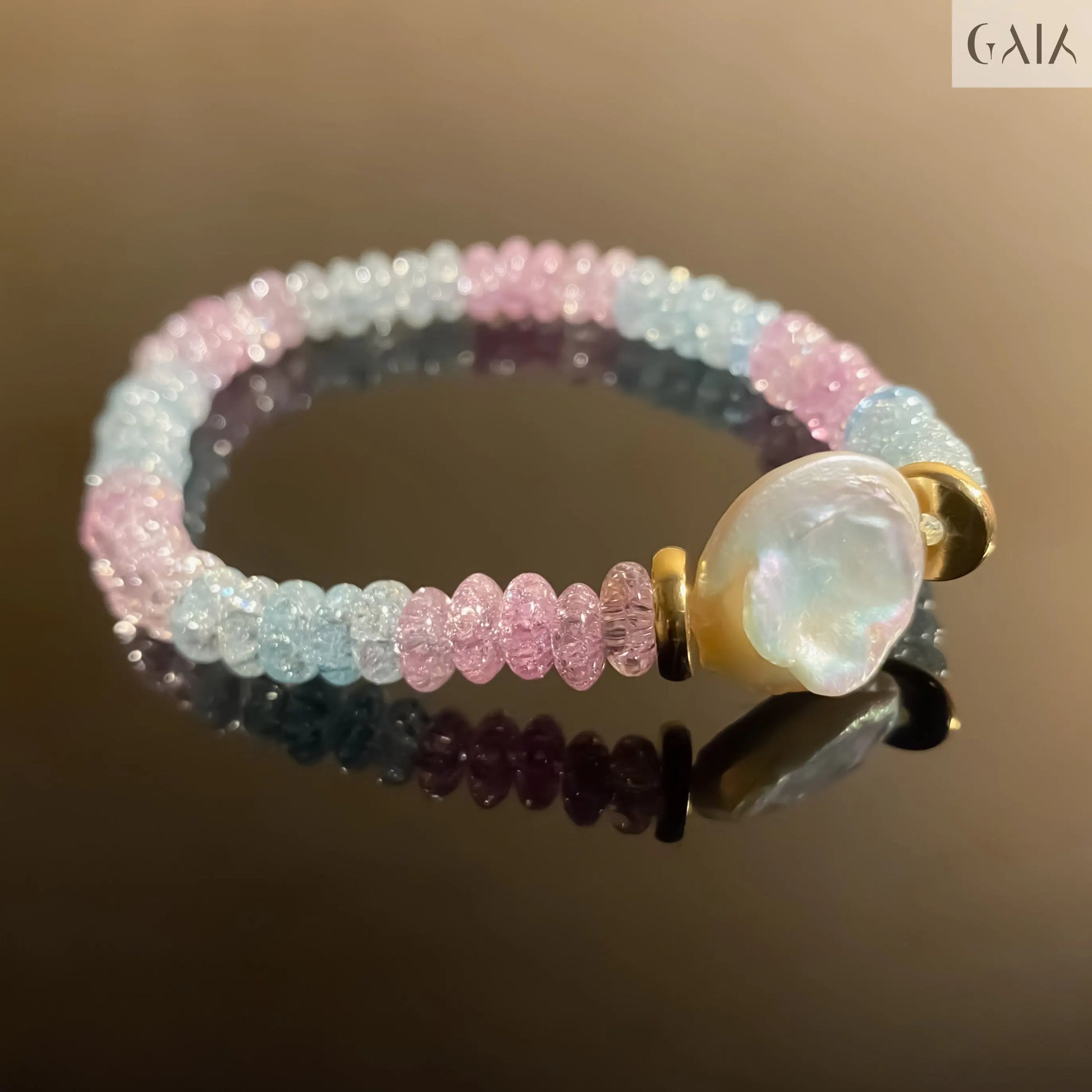 Crystal with Pearl Bracelet - GAIA Global
