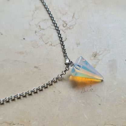Opalite Cone Necklace