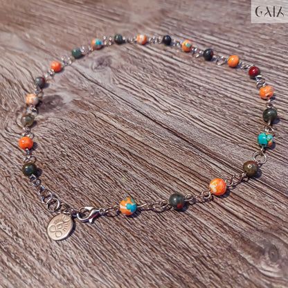 Orange Rainbow Necklace - GAIA Global