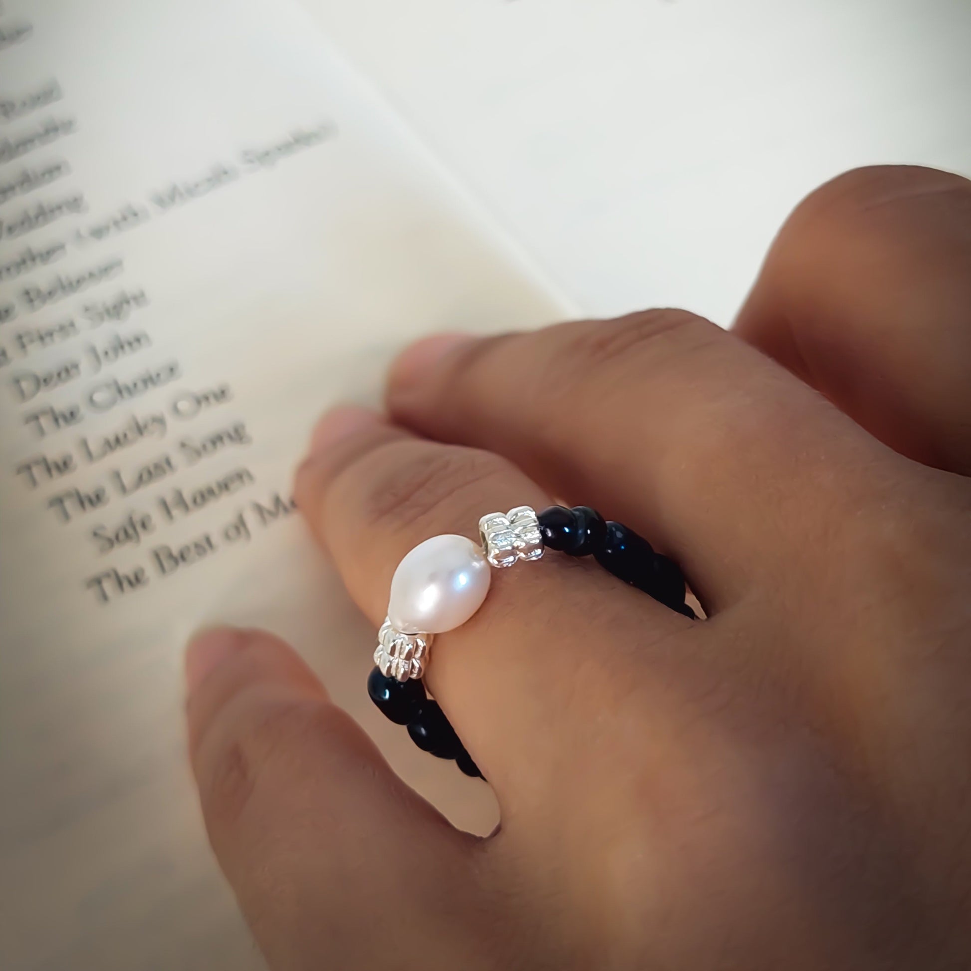 Black Pearl Ring