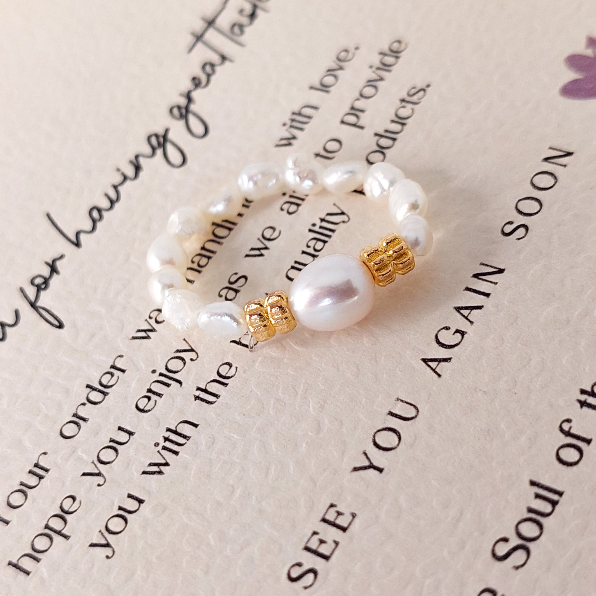 Luxury Pearl Ring