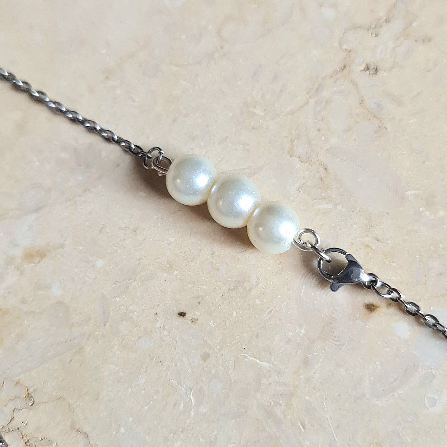 Butterfly Pearl Necklace