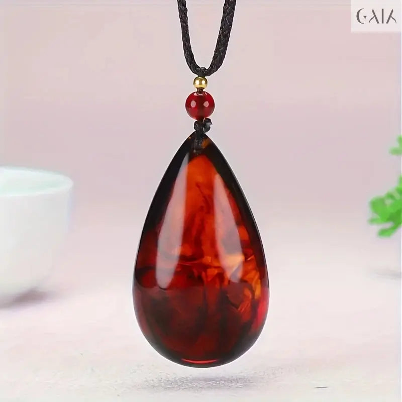 Red Amber Necklace - GAIA Global