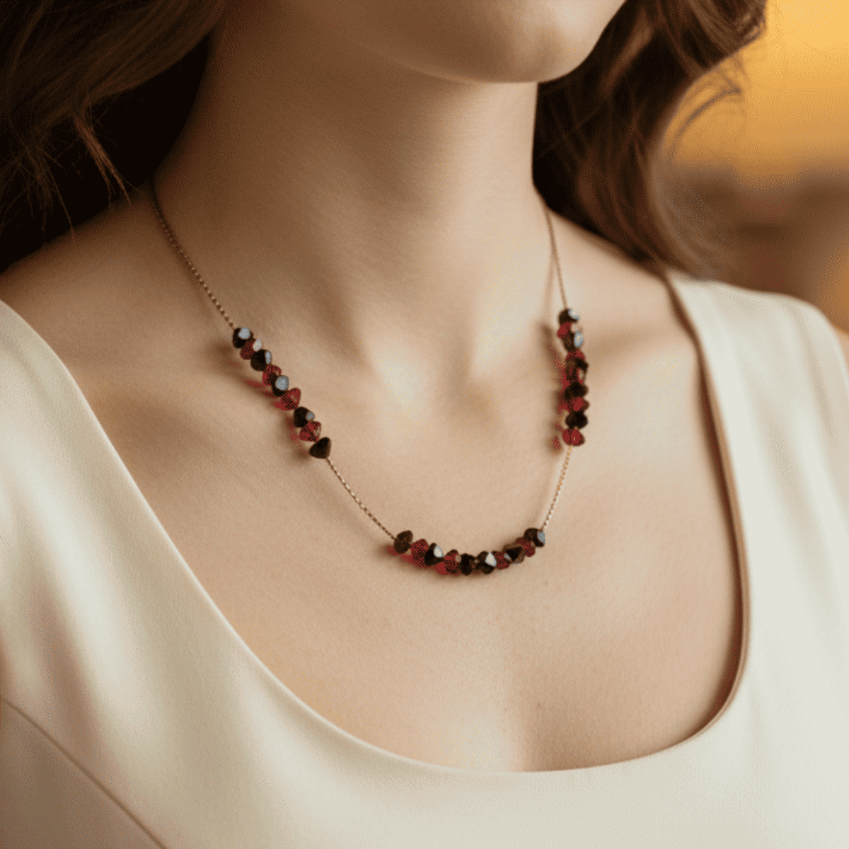 Red Noir Necklace