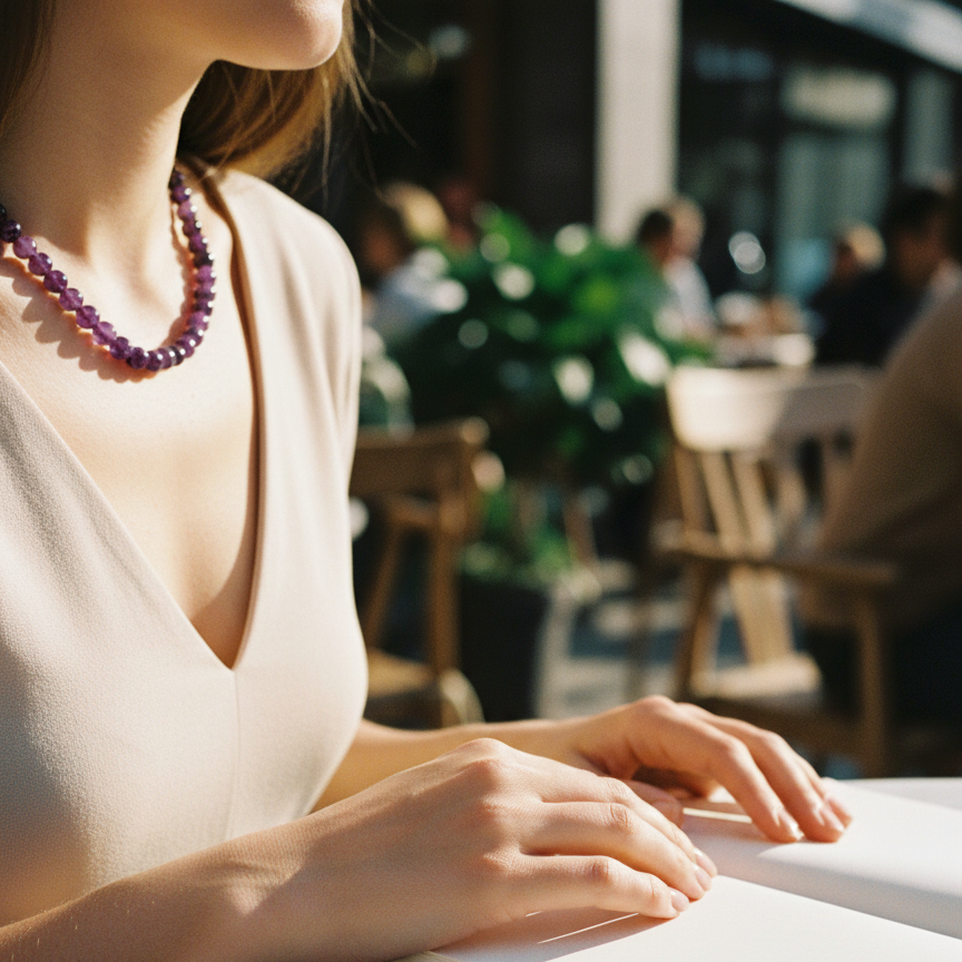 Regal Chevron Necklace