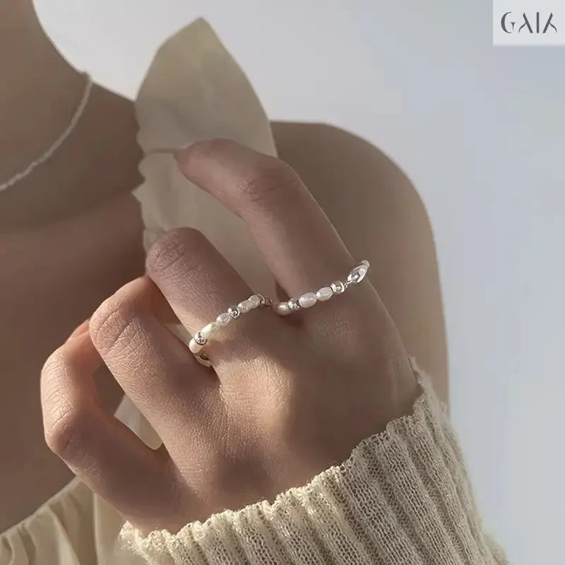 Rice Bead Ring - GAIA - Jewellery Store