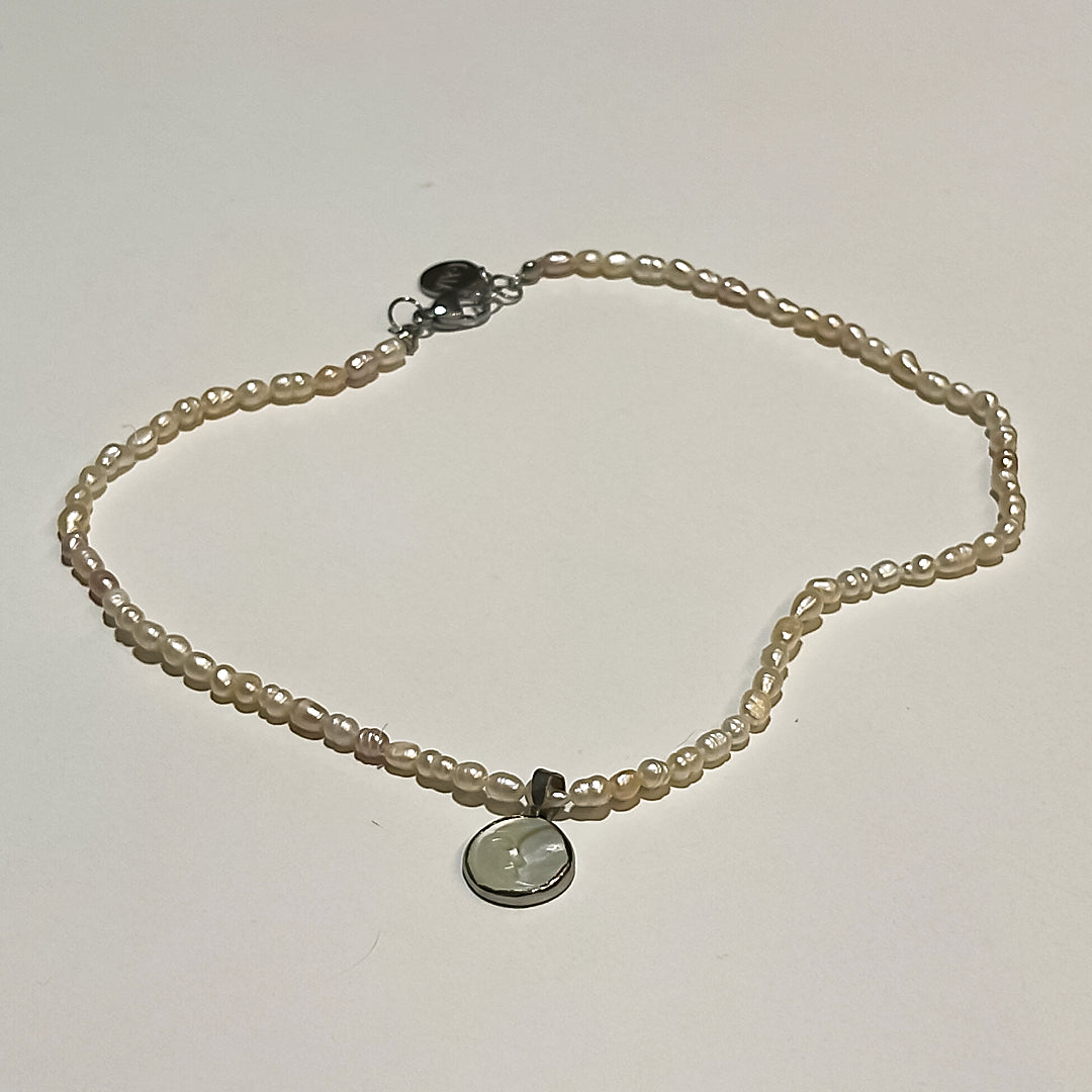 Moon Pearl Necklace