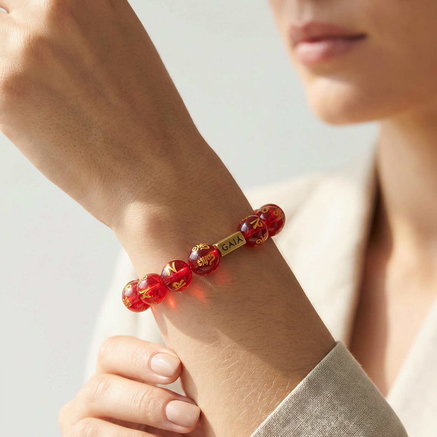 Scarlet Set (Necklace & bracelet)