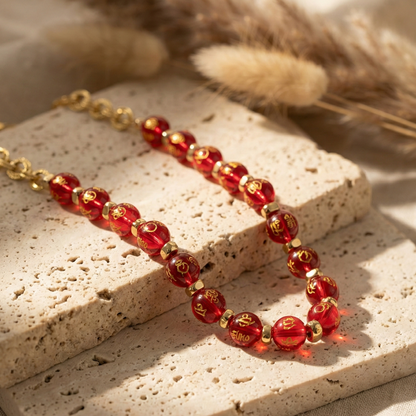 Scarlet Set (Necklace & bracelet)