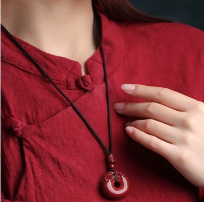 Cinnabar Necklace