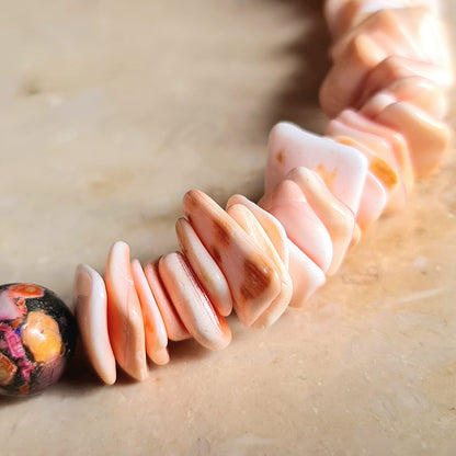 Shell & Murano Glass Necklace