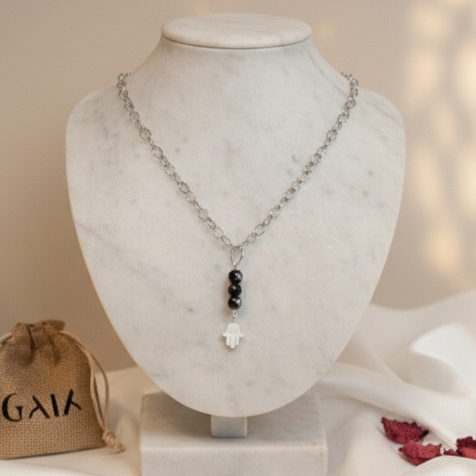 Silver Guardian Necklace