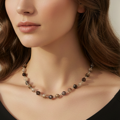Smoky Grace Necklace