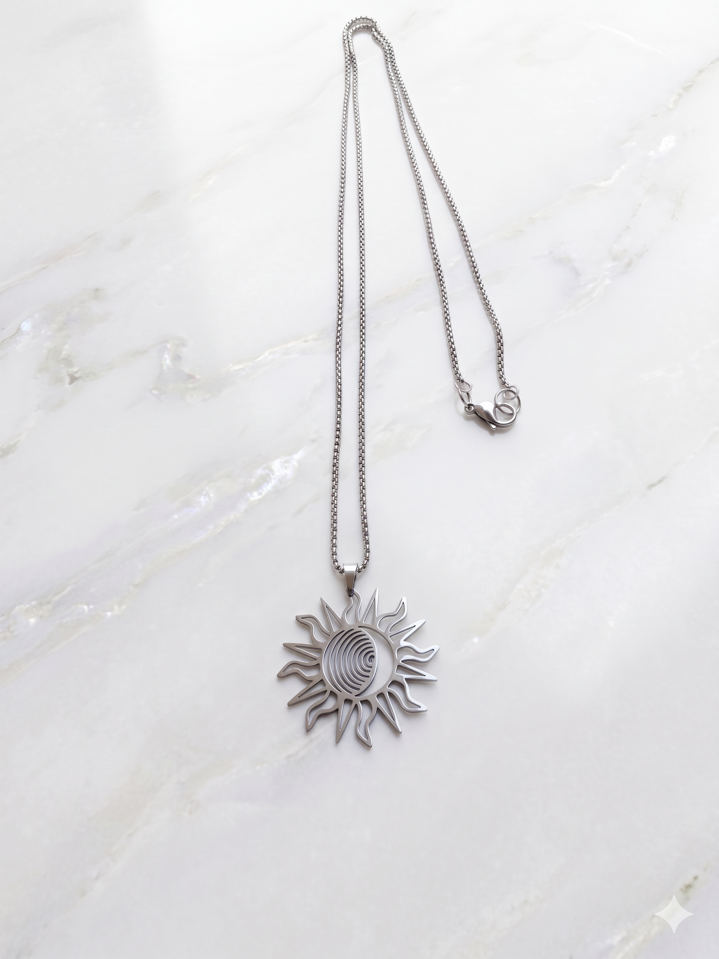 Solar Pendant Necklace