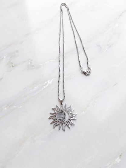 Solar Pendant Necklace