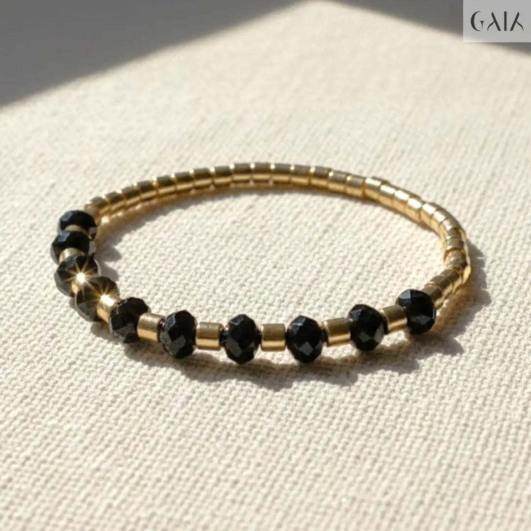 Sparkle Onyx Bracelet Jewelry Designers  bracelet GAIA