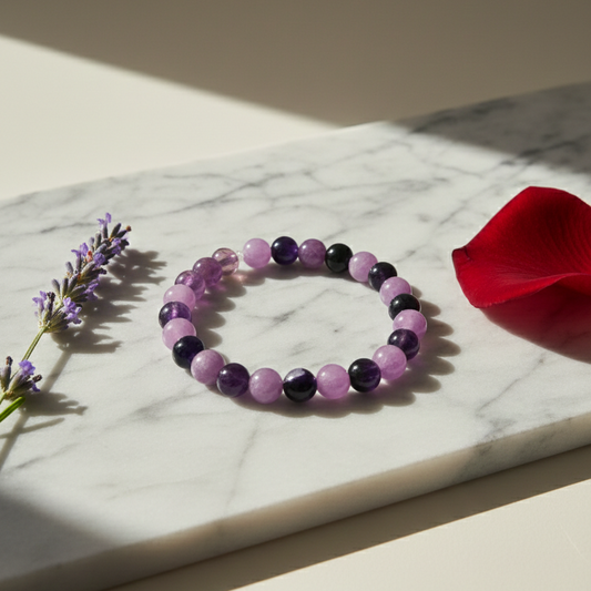 Spherical Amethyst Bracelet