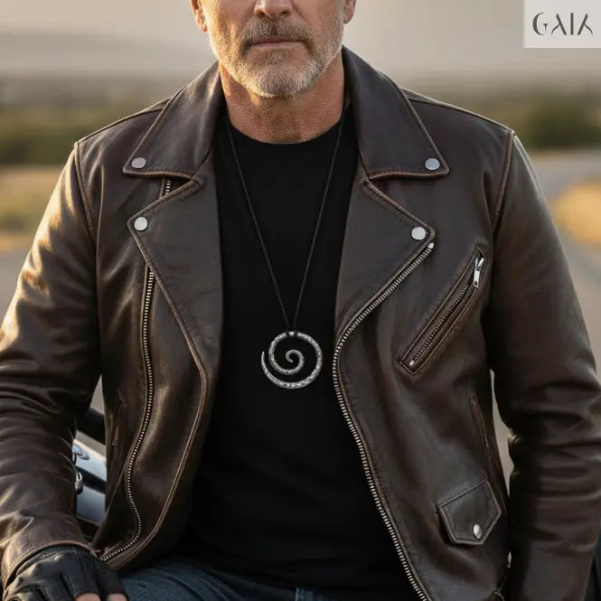 Spiral Necklace Jewelry Designers  Necklace GAIA