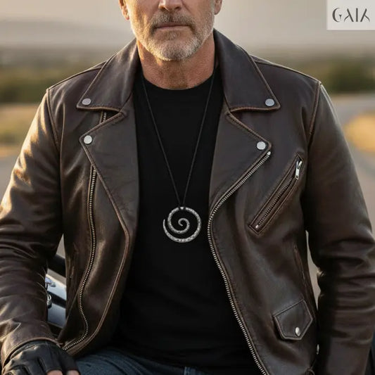 Spiral Necklace Jewelry Designers  Necklace GAIA