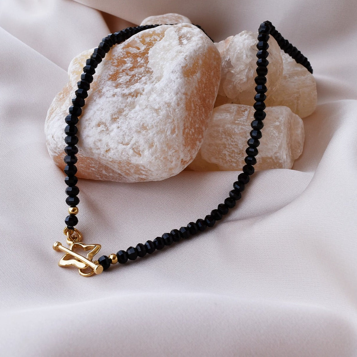 Crystal Black necklace