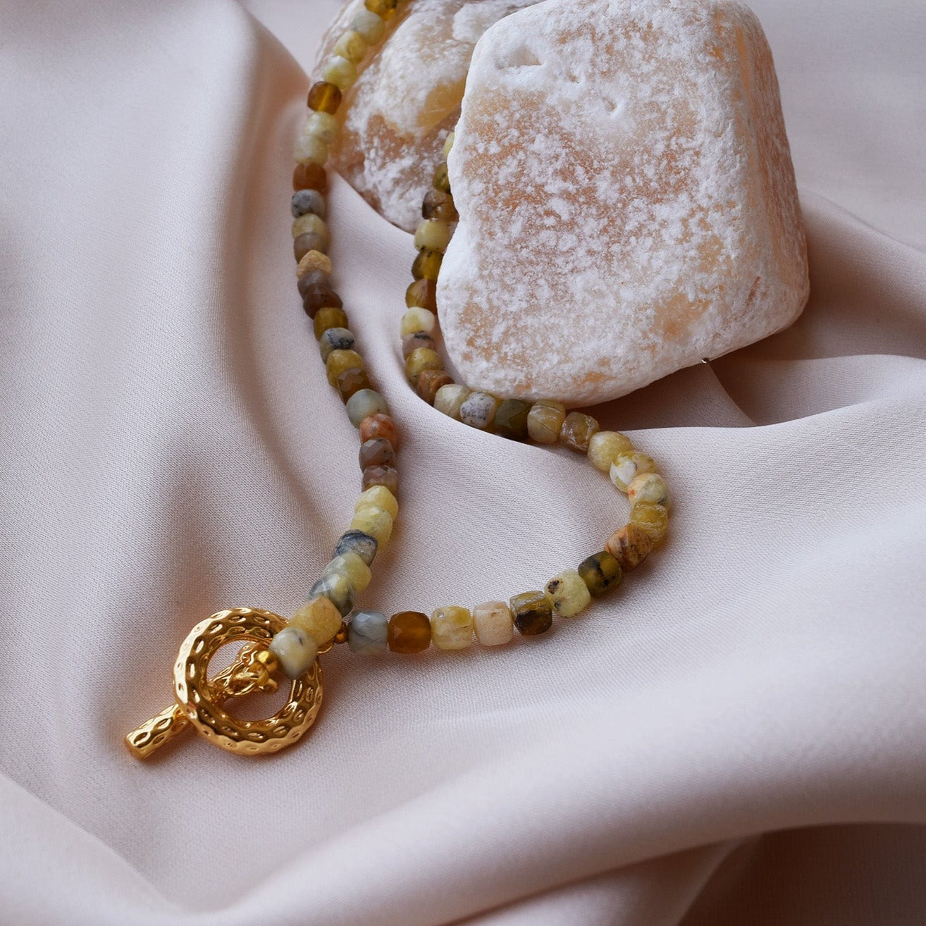 Uplifting and revitalising, yellow opal is a stone that brings emotional balance, joy, positivity, and hope.