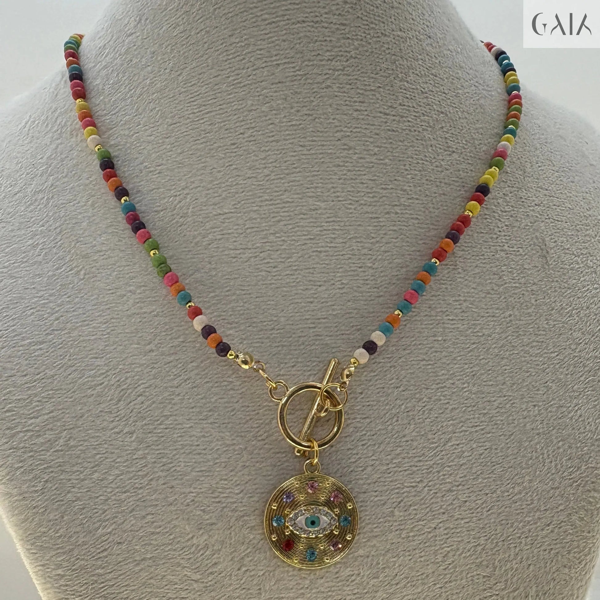 The Zircon Eye Necklace - GAIA - Jewellery Store