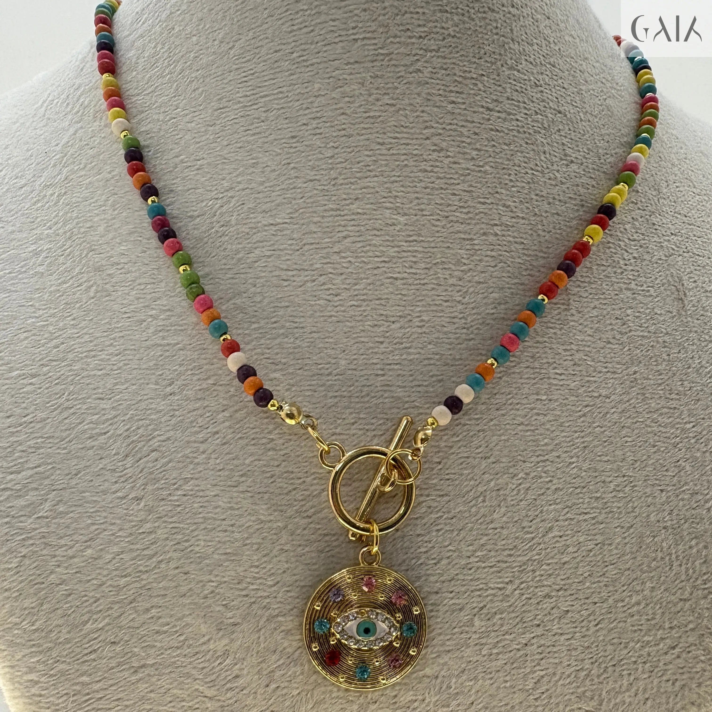 The Zircon Eye Necklace - GAIA - Jewellery Store