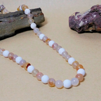 Blossom Agate Necklace