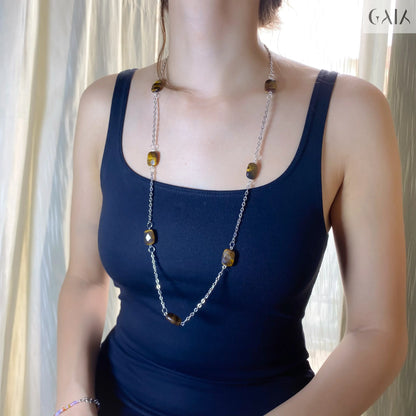 Tiger Eye Necklace - GAIA - Jewellery Store