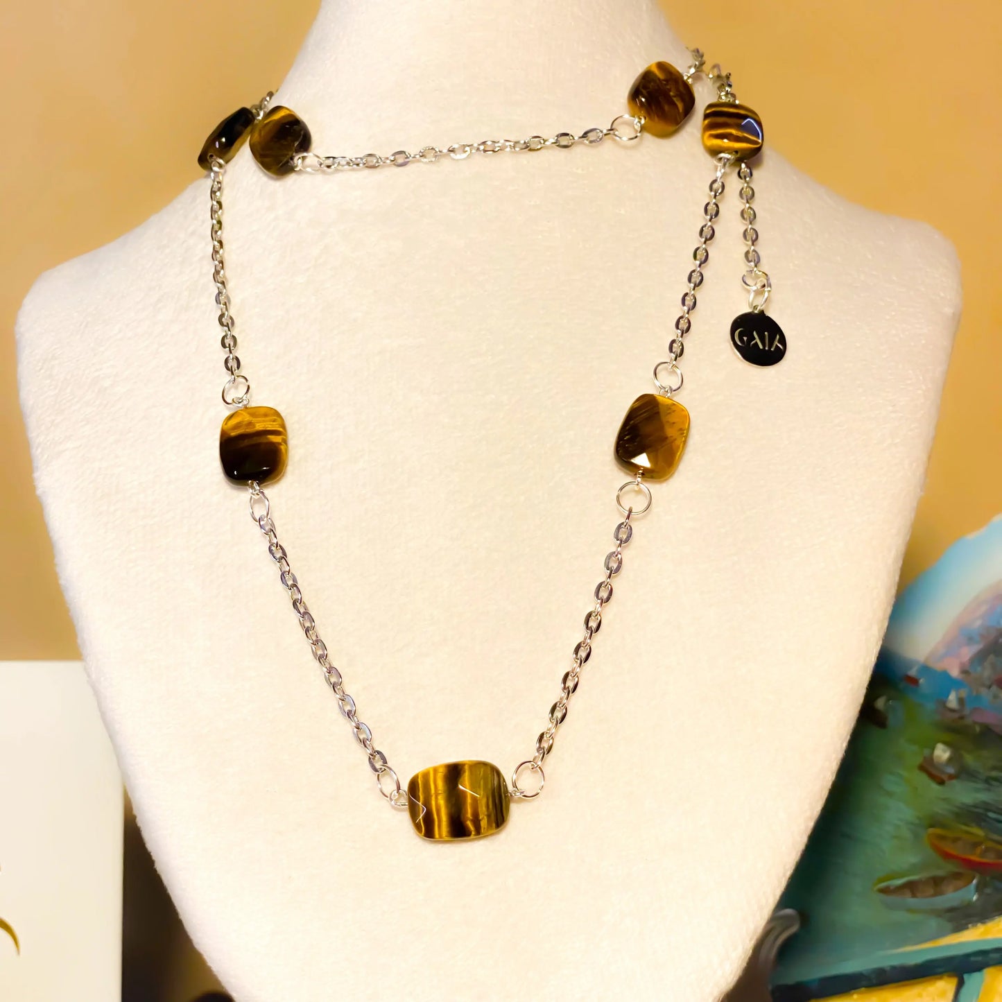 Tiger Eye Necklace - GAIA - Jewellery Store