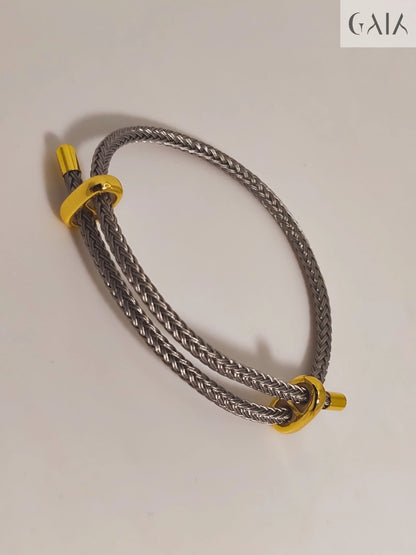 Titan Steel Wire Bracelet Jewelry Designers  bracelet GAIA