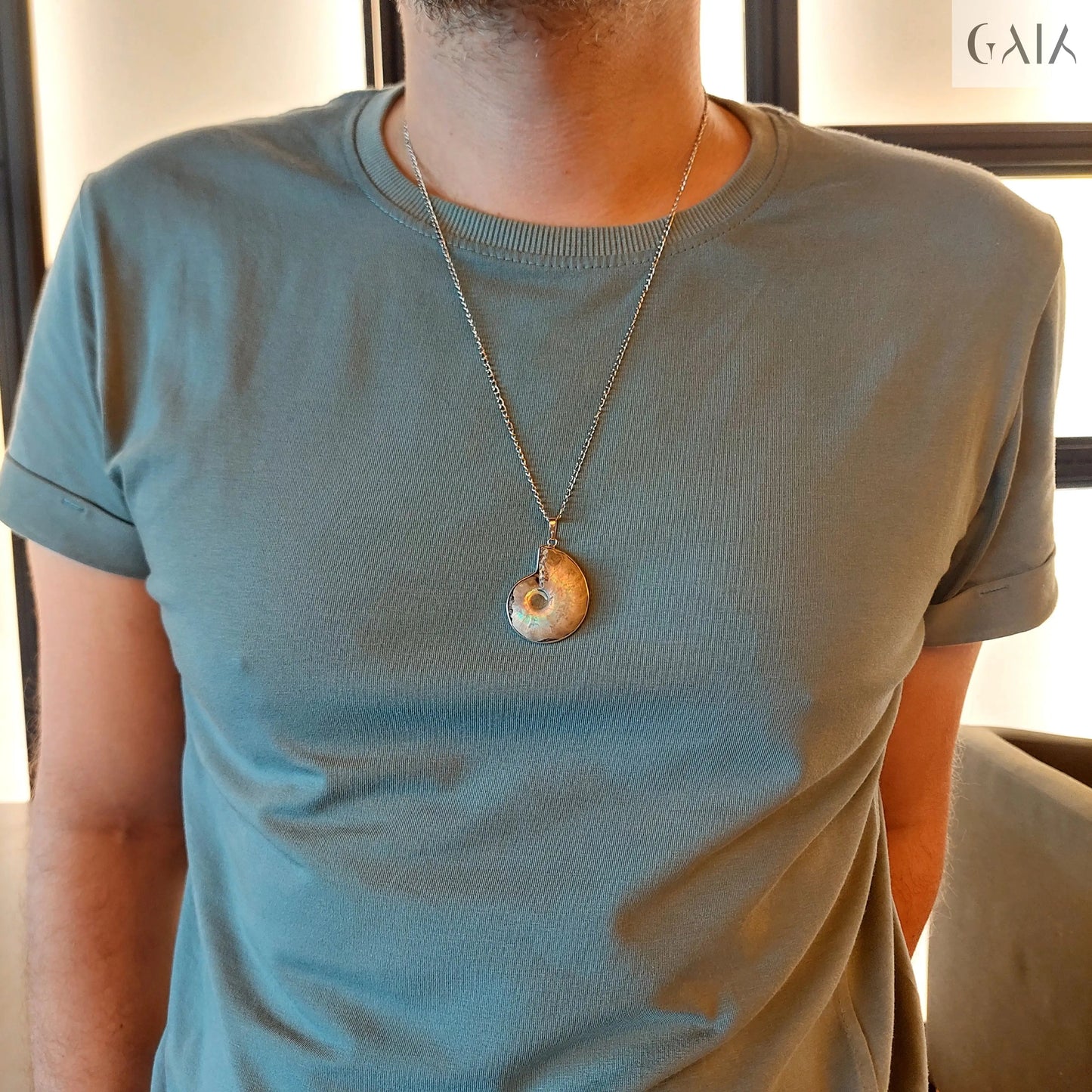 Vintage Nautilus Shell Necklace - GAIA - Jewellery Store