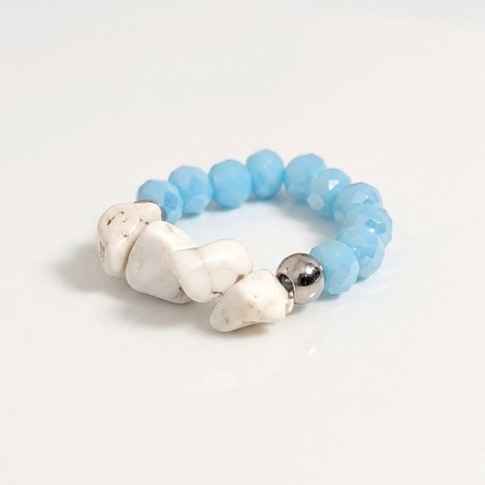 Howlite Ring
