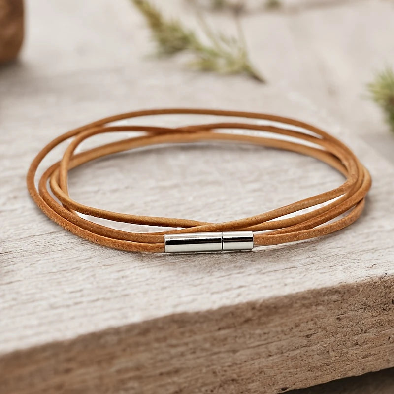 Boho Leather Bracelet Jewelry Designers  bracelet